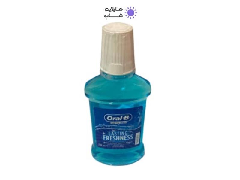 دهان شویه اورال-بی مدلLASTING FRESHNESS حجم 250ML