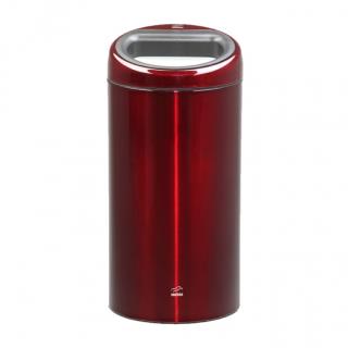 سطل اداری 45 لیتری اسلش استیل قرمز