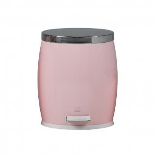 سطل پدالدار 14 لیتری آرامبند خمره ای سفید فلزی