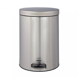 سطل زباله پدالدار 6 لیتری سایلنت استیل