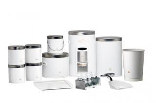 سرویس جهیزیه 18 پارچه سفید در استیل