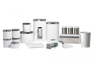 سرویس جهیزیه 23 پارچه سفید دراستیل