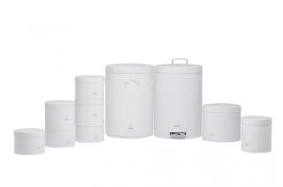 سرویس جهیزیه 10 پارچه سفید در فلزی