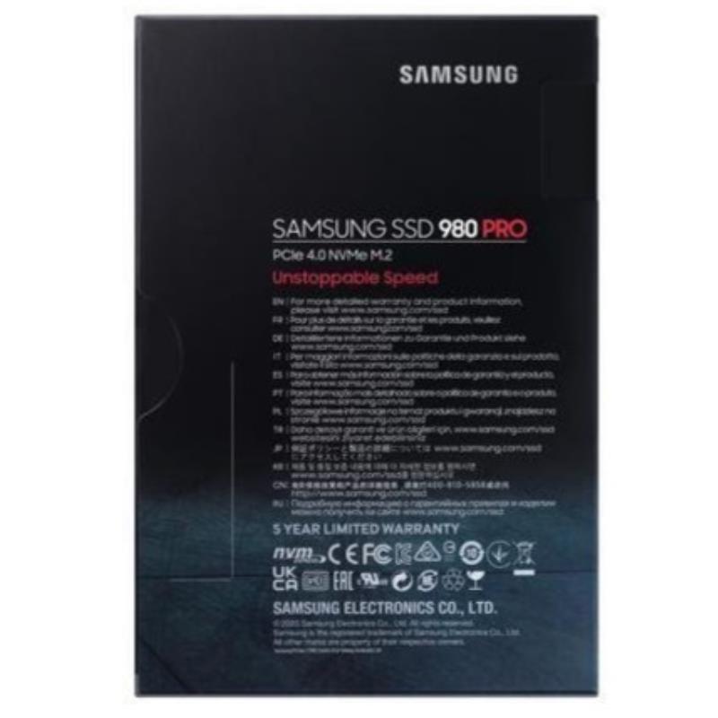 Samsung M2 NVMe SSD PRO 980 2TB اس اس دی سامسونگ