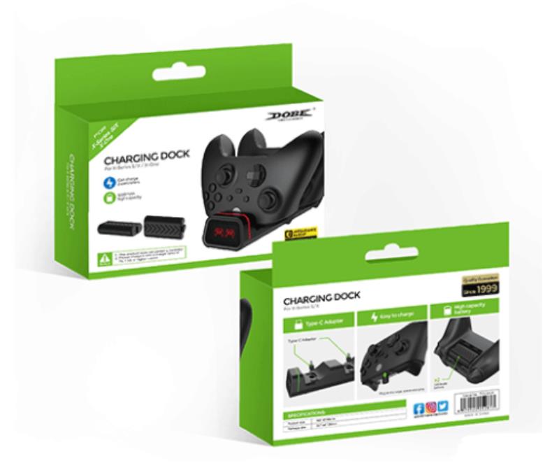 پایه شارژ چراغدار برند Xbox-DOBE