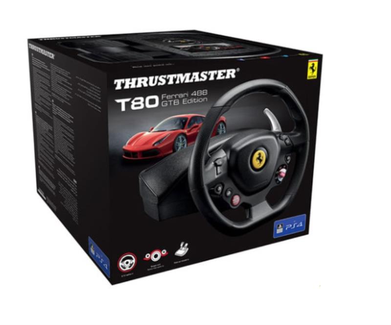 فرمان بازیPs4_T80 Ferrari 488 GTB Edition برند Thrustmaster