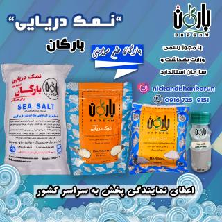 نمک دریایی بارگان
