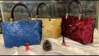 کیف زنانه از جنس  مخمل