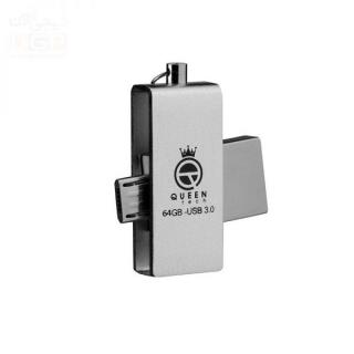 فلش مموری 64 گیگ کوئین مدل omega