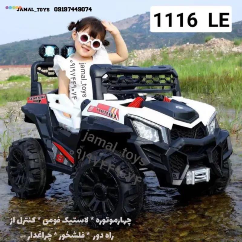 ماشین شارژی جیپ آفرودی کد 1116-4LE