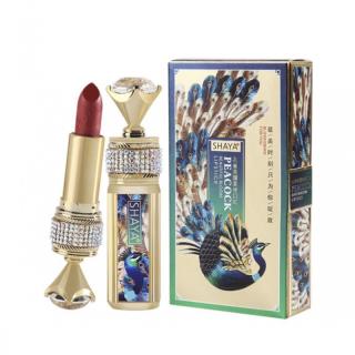 رژ لب شایا طرح طاووس