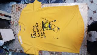 تی شرت طرح fearing loating in bikini bottom