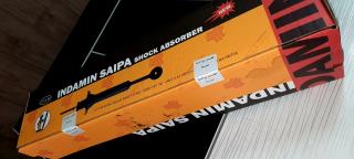 کمک فنر پراید ایندامین سایپا