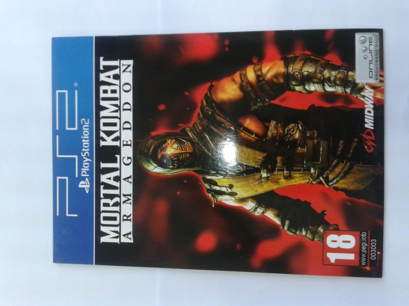 بازی پلی استیشن 2 Mortal Kombat Armageddon