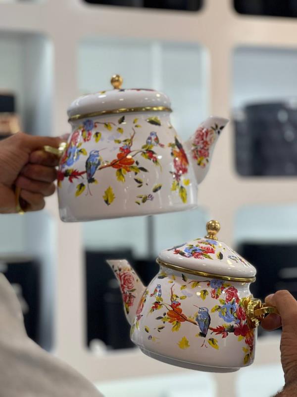کتری قوری طرح پرنده