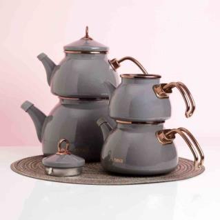 ست‌ کتری‌قوری‌ لعابی neva