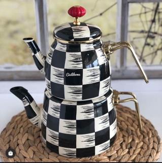 کتری و قوری لعابی برند SEMBOL