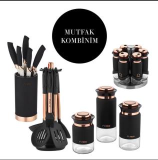 ست کامل اشپزخانه neva مشکی