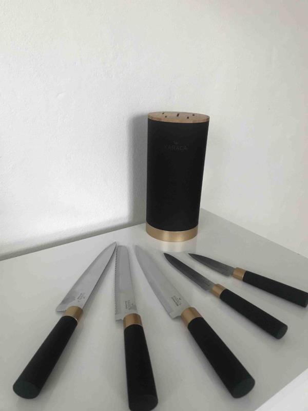 ست چاقو 6 تکه Woodland Black