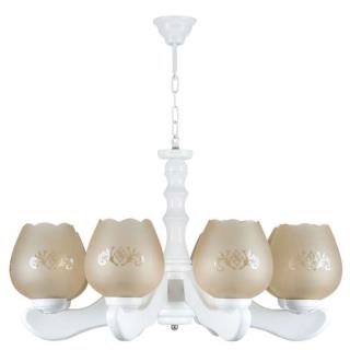 لوستر چوبی ۸ شاخه wt