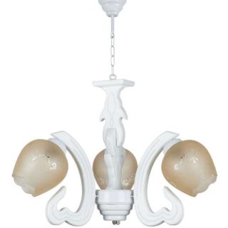 لوستر چوبی ۳ شاخه wt