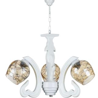 لوستر چوبی ۳ شاخه wt