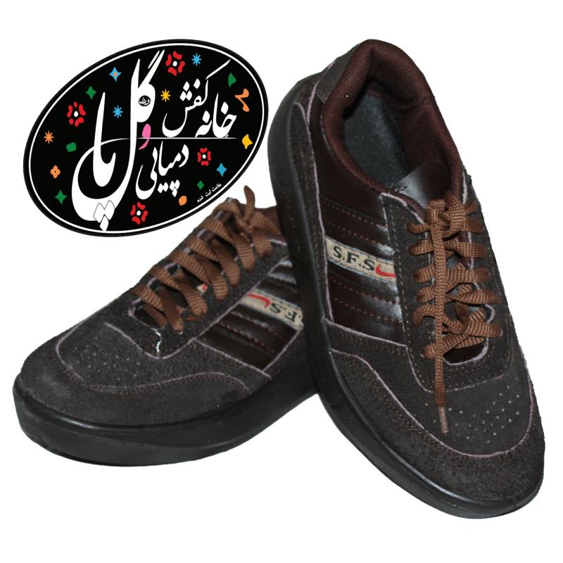 کفش پسرانه ورزشی تمام چرم تبریز sfs ( اسلوبی )