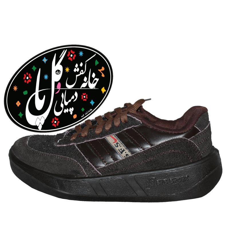 کفش پسرانه ورزشی تمام چرم تبریز sfs ( اسلوبی )