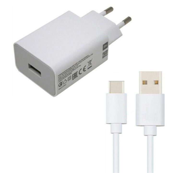 شارژر دیواری شیائومی مدل MDY-10-EF به همراه کابل تبدیل USB-C