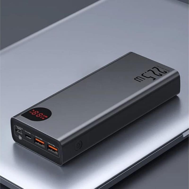 پاوربانک 30000mAh فست شارژ باسئوس  مدل Adaman Metal توان 22.5 وات