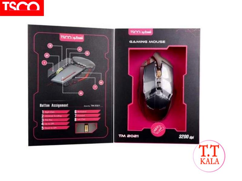 ماوس مخصوص بازی تسکو TM 2020 GA TSCO TM 2020 GA Gaming Mouse