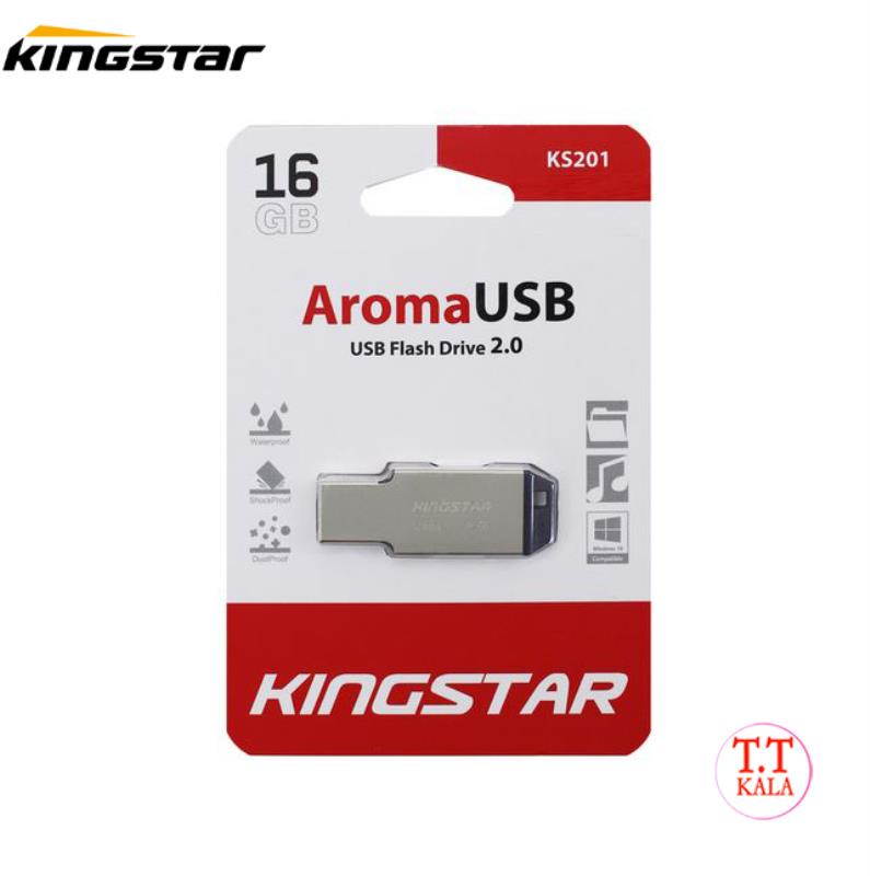 فلش مموری کینگ استار مدل AROMA KS201 ظرفیت 16 گیگابایت