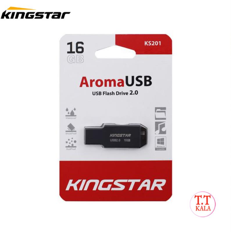 فلش مموری کینگ استار مدل AROMA KS201 ظرفیت 16 گیگابایت