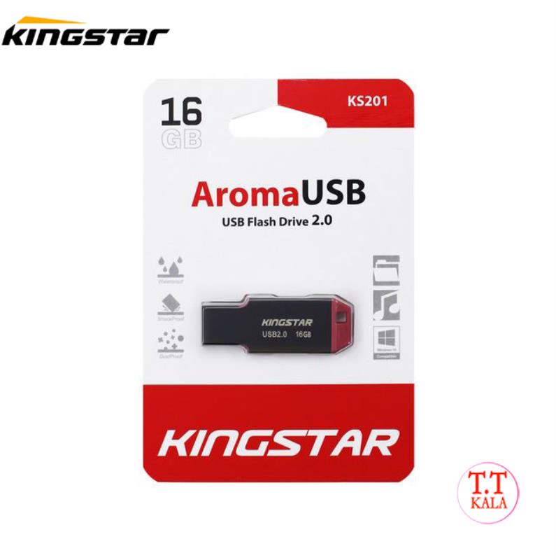 فلش مموری کینگ استار مدل AROMA KS201 ظرفیت 16 گیگابایت