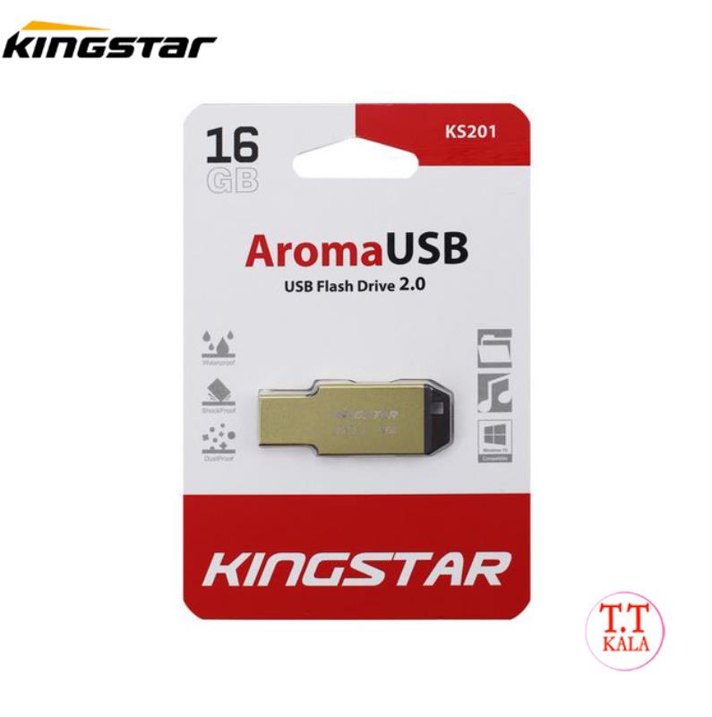 فلش مموری کینگ‌ استار مدل AROMA KS201 ظرفیت 16 گیگابایت