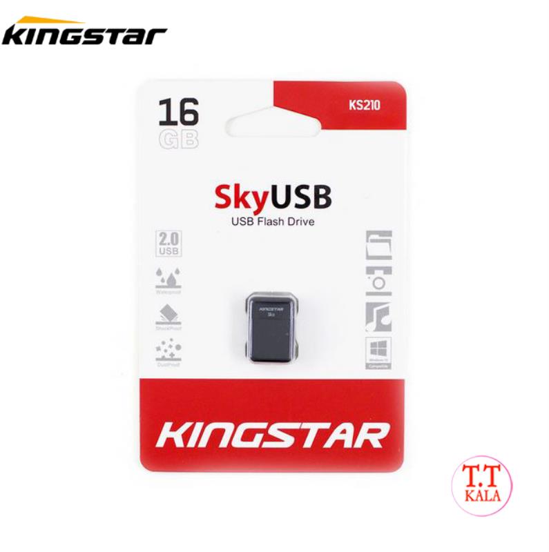 فلش مموری کینگ‌ استار مدل sky USB KS210 ظرفیت 8 گیگابایت