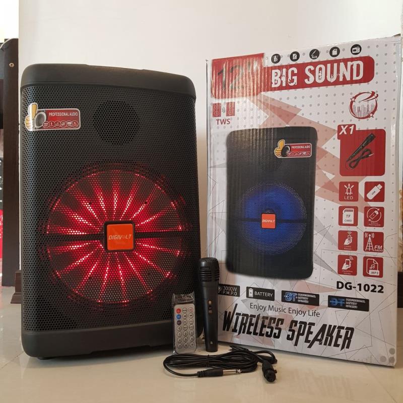 اسپیکر چمدانی برند big sounds مدل  DG-1022