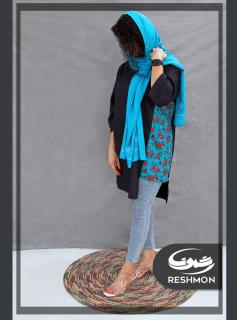 مانتو کتان گلدار