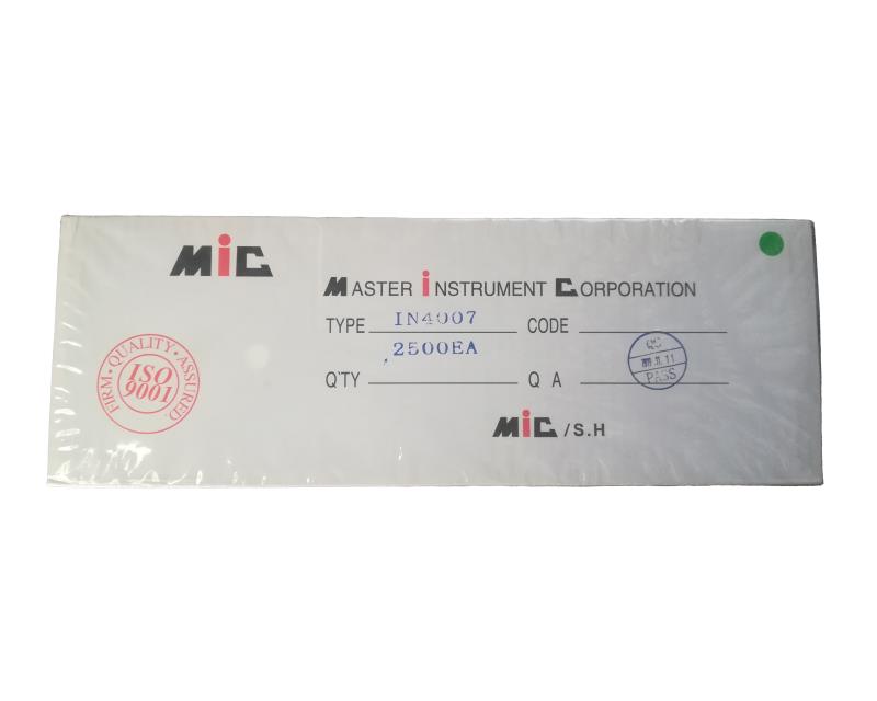 دیود 1N4007 مرغوب ( جعبه 2500 عددی )