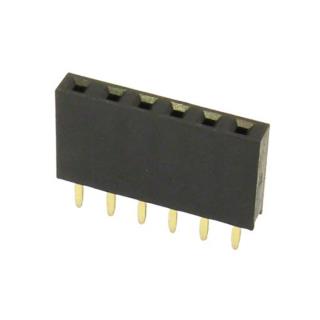 پین هدر 6 پین تک ردیف پروگرامری ( بسته 50 عددی )