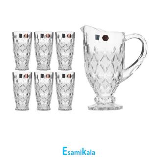 پارچ و لیوان آنجلیکا