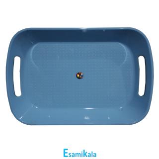 سینی پلاستیکی مستطیل رنگی