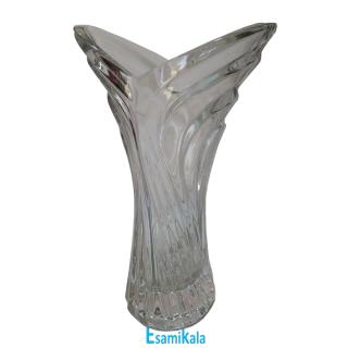 گلدان شیشه ای بلور