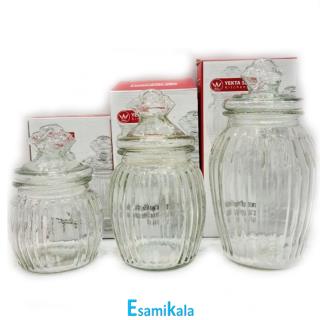 بانکه شیشه ای 3 عددی برلیان