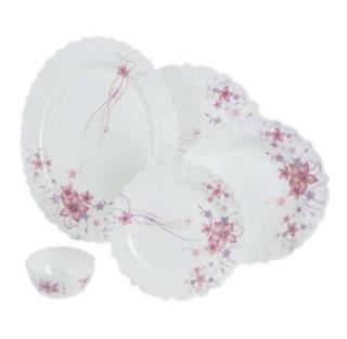 سرویس ارکوپال 25 پارچه رکسانا صورتی