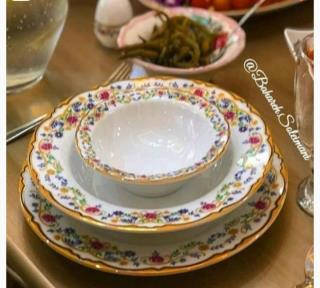 سرویسپینی زرین 28 پارچه ایتالیا گلستان درجه یک