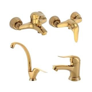 ست شیرالات نیکان مدل تمام طلایی