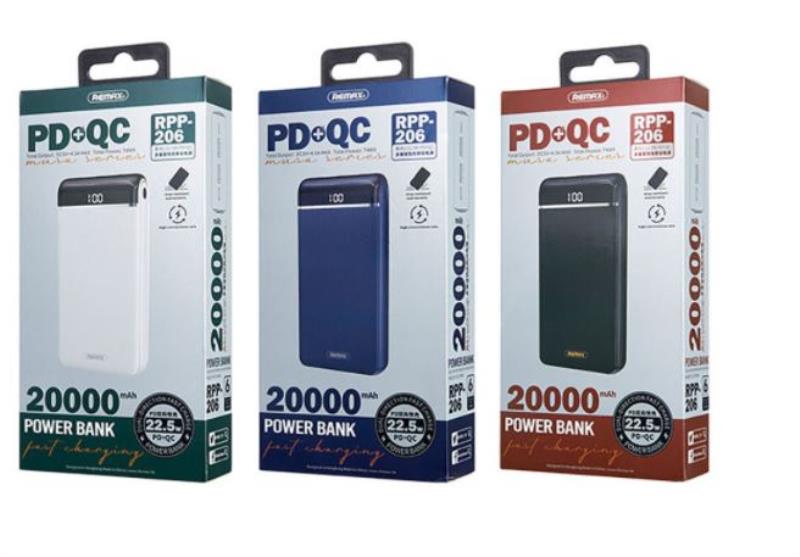 پاوربانک فست شارژ 20000 ریمکس مدل remax rpp-206