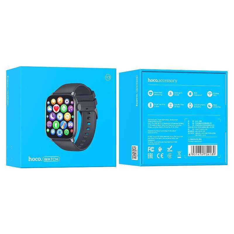 ساعت هوشمند مدل HOCO Y3 Smart Sports Watch