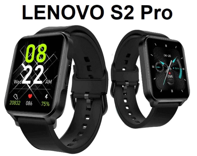 ساعت هوشمند لنوو مدل Lenovo S2 Pro Smart Watch